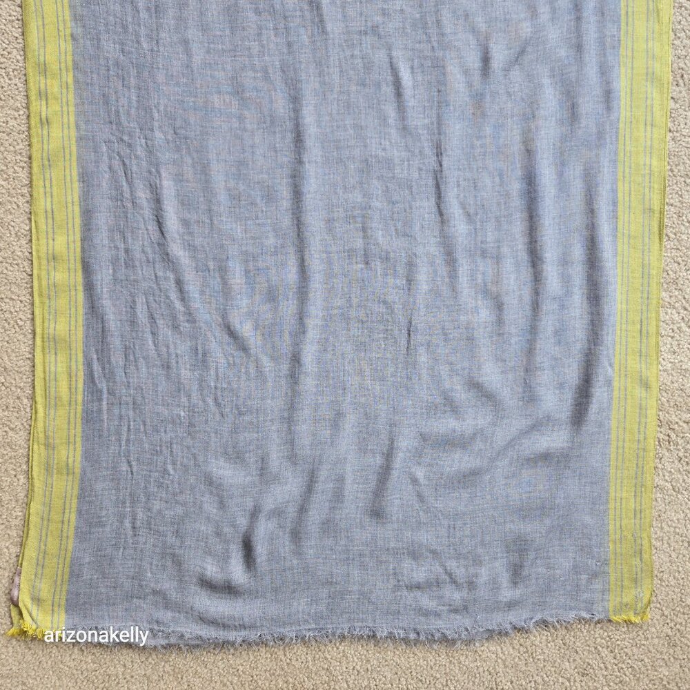Nordstrom Viscose Wool Lightweight Scarf Wrap - Picture 6 of 8